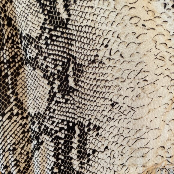 Aakaa Snake Print Midi Shirt Dress - Picture 5 of 7